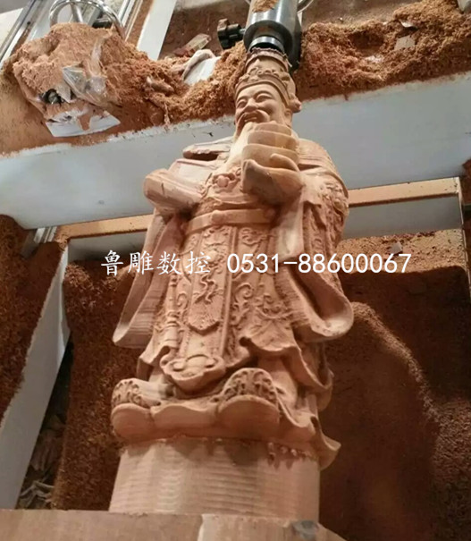 三維立體雕刻機(jī)制作的財(cái)神雕像、觀音佛像